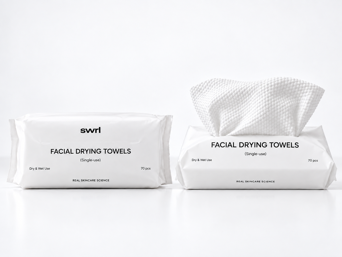 FACIAL DRYING TOWELS, 70 pcs