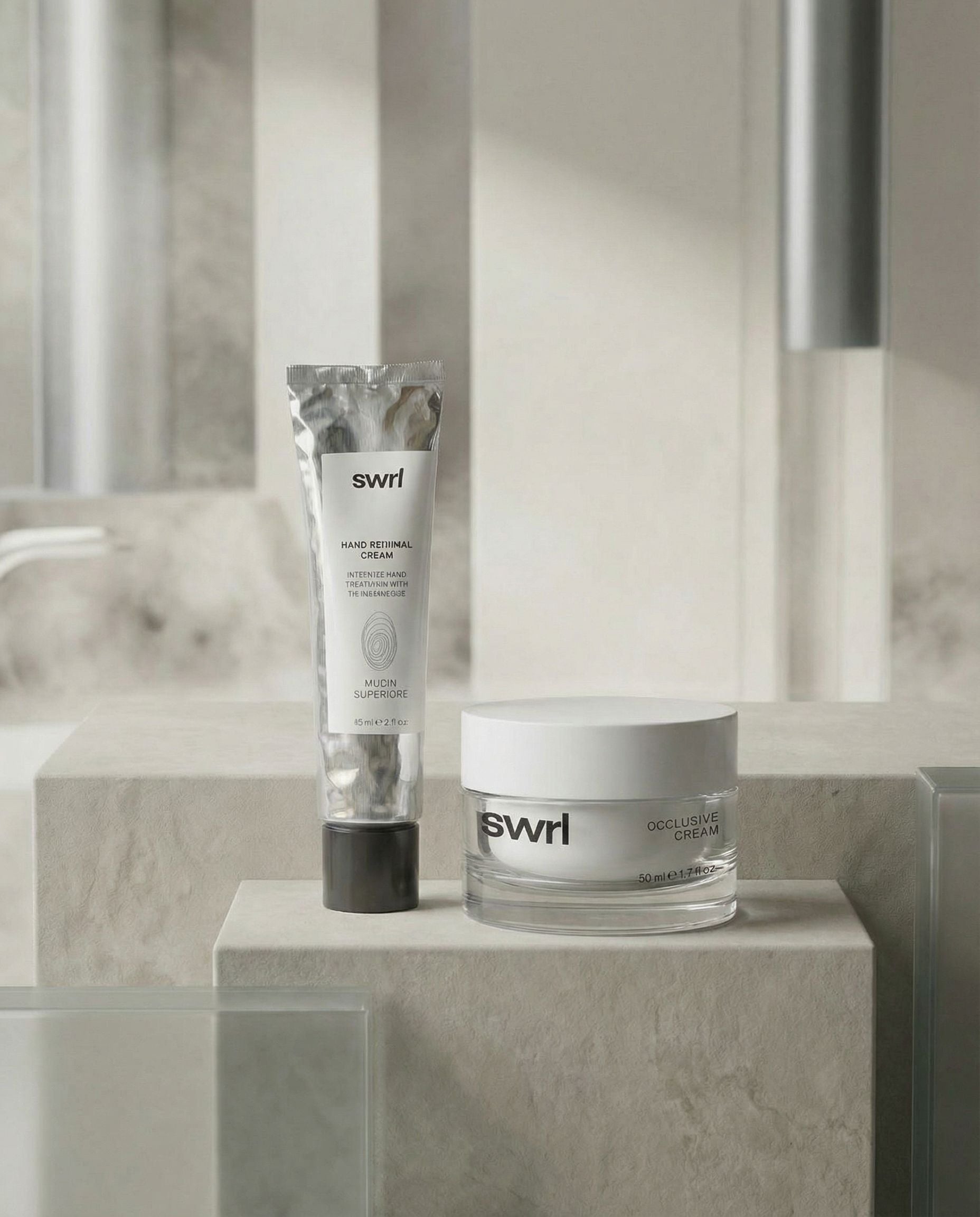 Rankų kremas ir Okliuzinis kremas